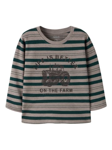 name it Longsleeve "Landon" lichtbruin