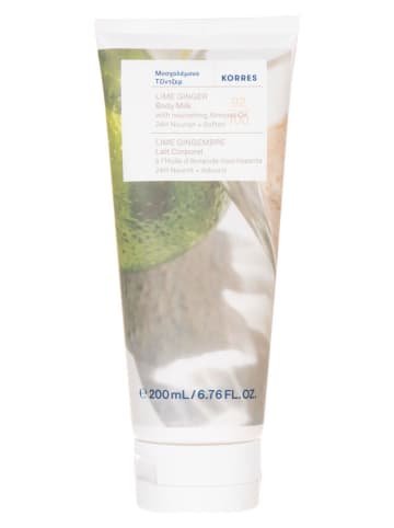 Korres Körpermilch "Ginger Lime", 200 ml