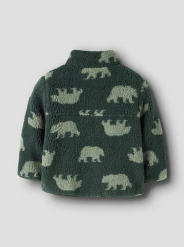 name it Fleecejacke "Monico" in Grün