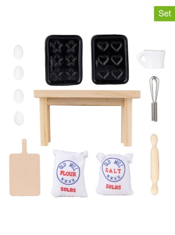 Hollybell 13-delige kerstkabouterset beige