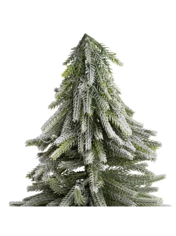 Hollybell Kunstkerstboom groen/wit - (H)80 cm