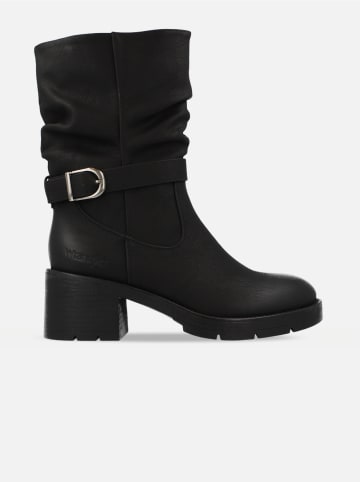 Wrangler Botki "Ashley" w kolorze czarnym