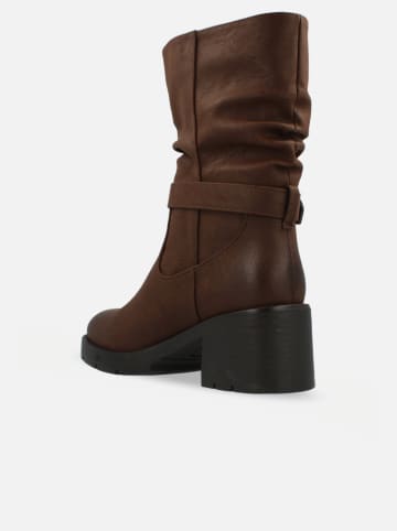 Wrangler Botki "Ashley" w kolorze brązowym
