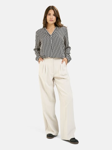 Smith&Soul Bluse in Creme/ Schwarz