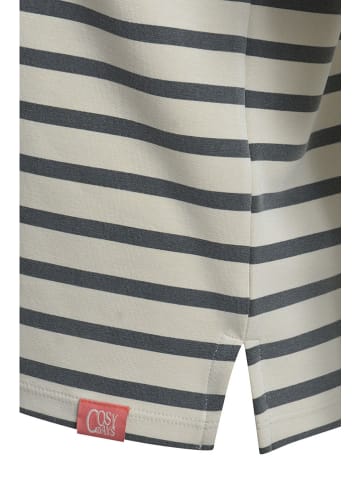 Milano Italy Shirt in Beige/ Schwarz