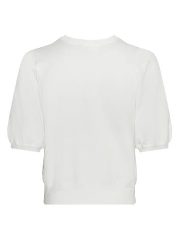 MOSS COPENHAGEN Gebreid shirt "Sefika Rachelle" wit