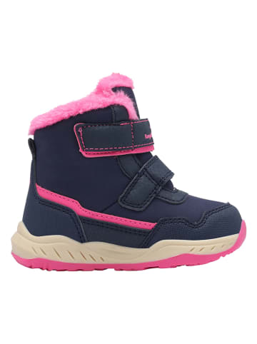 Kangaroos Winterboots "Arvik" donkerblauw/roze