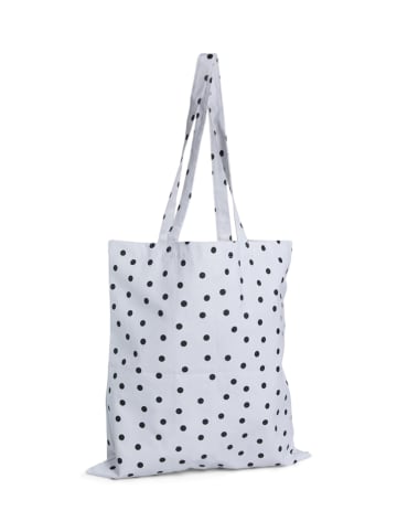 Pieces Shopper "Mira" wit - (B)40 x (H)42 cm