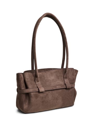 Pieces Schultertasche "Elisa" in Braun - (B)33 x (H)21 x (T)9,5 cm