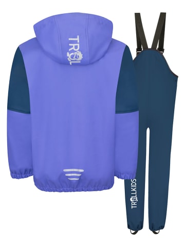 Trollkids 2tlg. Regenoutfit "Odda" in Blau
