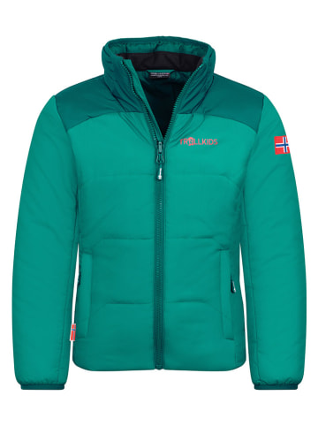 Trollkids 3in1-Funktionsjacke "Skanden" in Grün