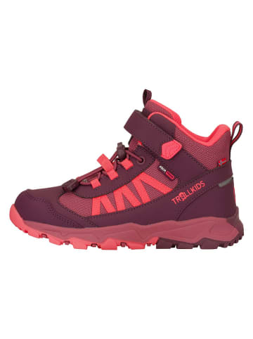 Trollkids Trekkingschuhe "Tronfjell" in Lila/ Orange
