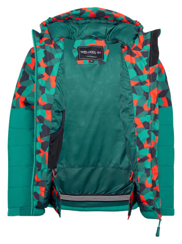 Trollkids Ski-/snowboardjas "Hemsedal" groen