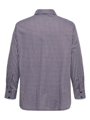 ONLY Carmakoma Blouse bruin/lichtblauw