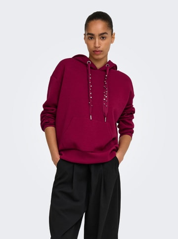 Hoodie in Bordeaux