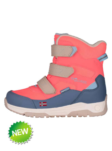 Trollkids Winterboots "Lofoten" in Orange