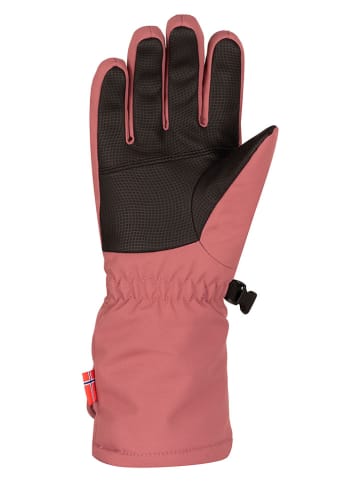 Trollkids Functionele fingerhandschoenen "Narvik" lichtroze