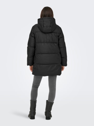 JDY Wintermantel in Schwarz