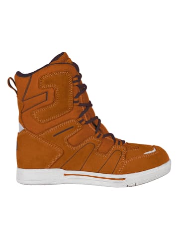 Trollkids Winterboots "Skanden" in Hellbraun