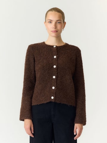 YAS Cardigan in Braun