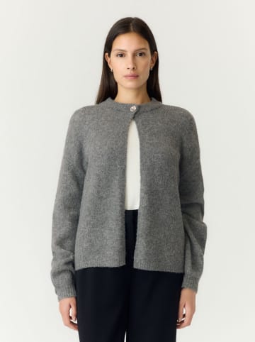 Cardigan in Grau