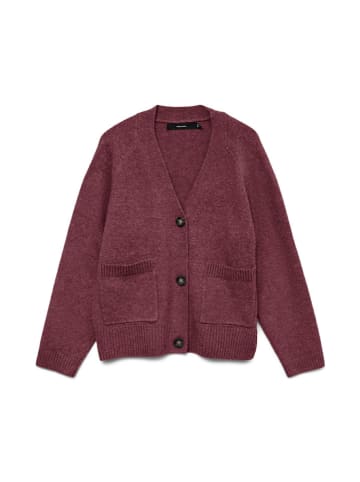 Cardigan in Beere