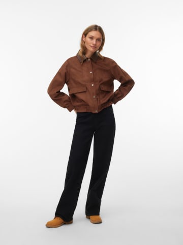 Hemdjacke in Cognac