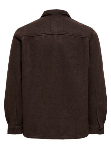 ONLY & SONS Blousejas "Ash" bruin