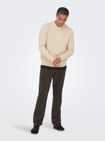 ONLY & SONS Trui "James" crème