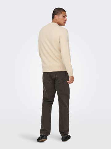 ONLY & SONS Trui "James" crème