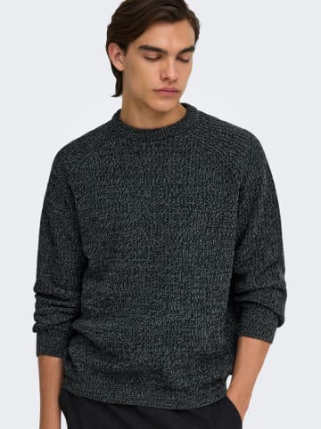 ONLY & SONS Pullover "Join" in Anthrazit