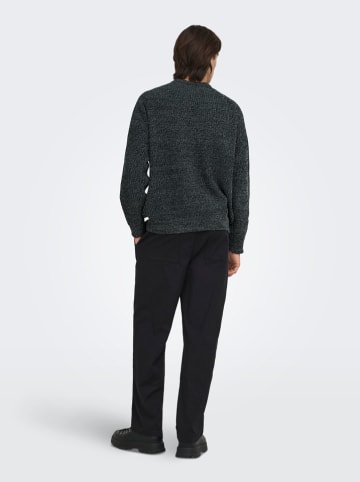 ONLY & SONS Sweter "Join" w kolorze antracytowym