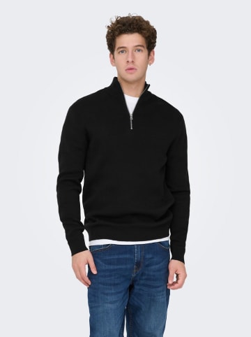 ONLY & SONS Trui "Sting" zwart