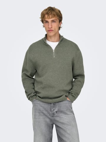 ONLY & SONS Pullover "Sting" in Grau
