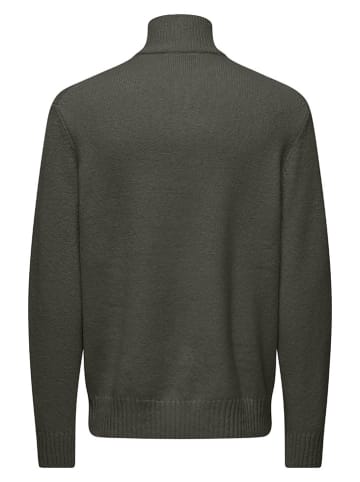 ONLY & SONS Trui "James" donkergrijs