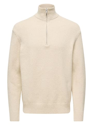 ONLY & SONS Trui "James" crème