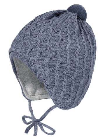 Woll-Mütze in Blau