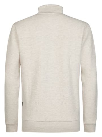 Petrol Industries Sweatjacke in Creme