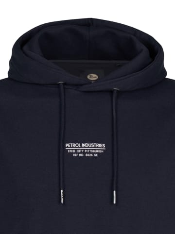 Petrol Industries Hoodie donkerblauw