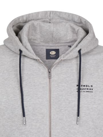 Petrol Industries Sweatvest grijs