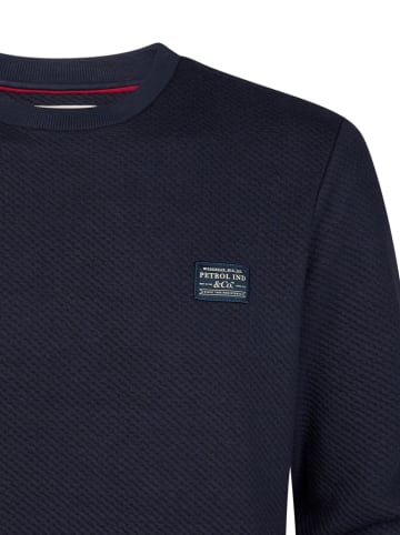 Petrol Industries Sweatshirt donkerblauw
