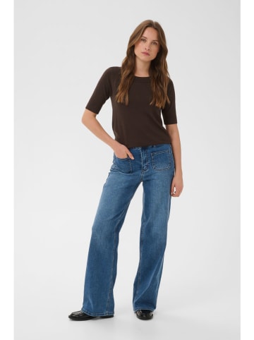 Kaffe Pullover in Braun
