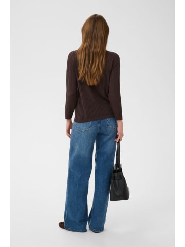 Kaffe Pullover in Braun