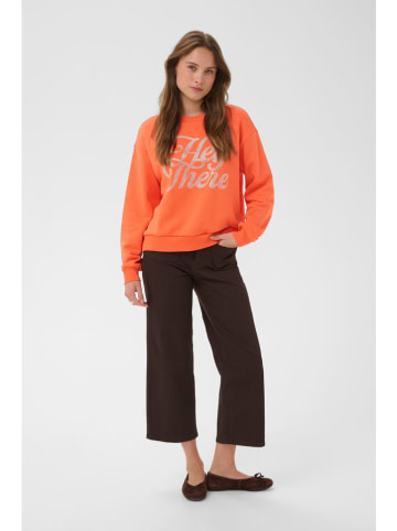 Kaffe Sweatshirt oranje