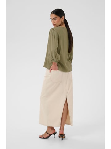 Kaffe Blouse olijfgroen