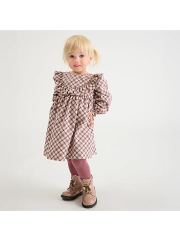 COOL CLUB Kleid in Beige/ Lila