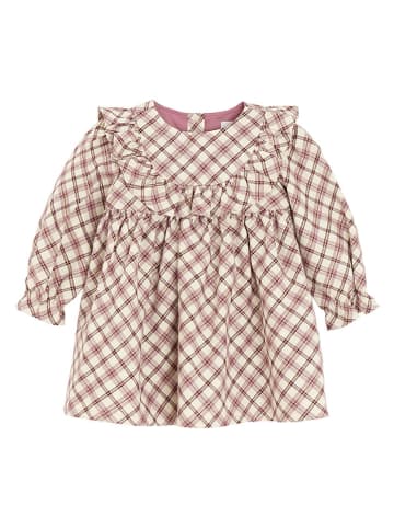 COOL CLUB Kleid in Beige/ Lila