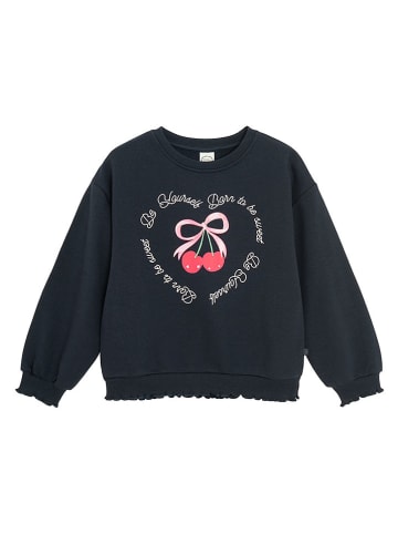 2-delige outfit donkerblauw/crème
