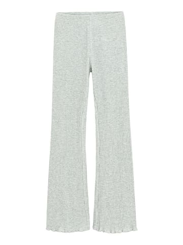 Uitlopende leggings grijs