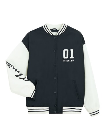 COOL CLUB Blouson in Dunkelblau/ Weiß